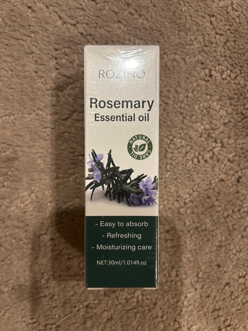 Rosemary Essential Oil Serum - Green and Purple